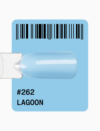 Adore Lakier Hybrydowy 262 Lagoon, 12 ml
