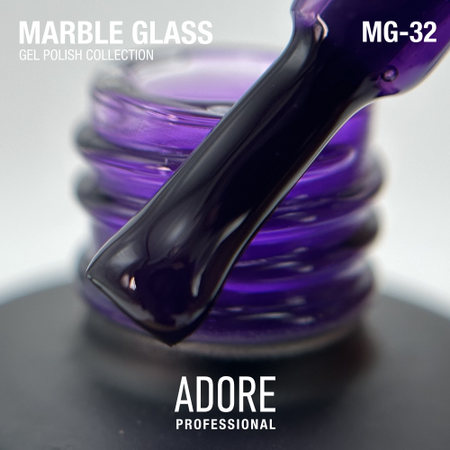 Adore Lakier hybrydowy do witraży MG-32 - kunzite, 8 ml