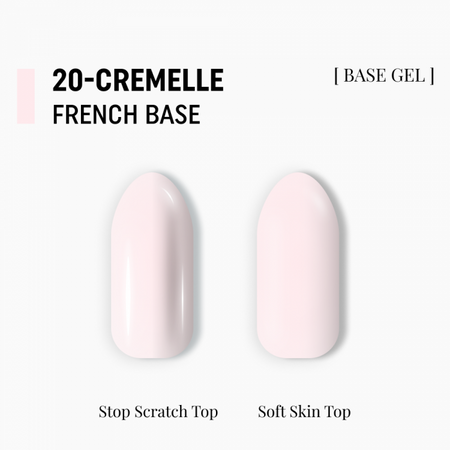 ADORE French Base Nr.20 - cremelle, 15 ml