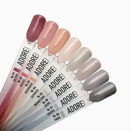 Adore Półprzezroczysta baza kolorowa Tint Base Nr.07 - smoke, 15 ml