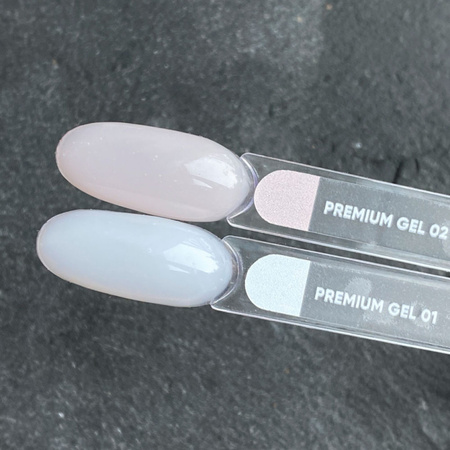 NAILSOFTHEDAY Premium Gel 01 - mleczno-biały żel budujący, 30 ml