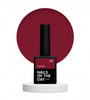 NAILSOFTHEDAY Color base 05 - ciemno-czerwona baza do paznokci, 10 ml