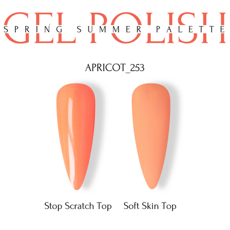 Adore Lakier Hybrydowy 253 Apricot, 8 ml