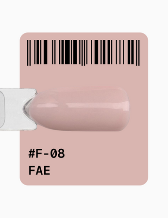 ADORE Lakier hybrydowy do frencha F-08 - fae, 12 ml