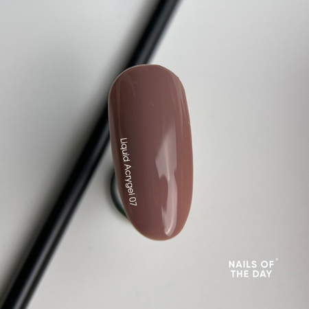 NAILSOFTHEDAY Liquid Acrygel 07 - nude płynny akrylożel, 15 ml