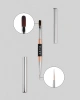 DARK Dwustronny pędzelek liner 10 mm/żel 12 mm
