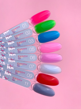 LUNAmoon Candy Gel Nr.09 - żel budujący, 15 ml