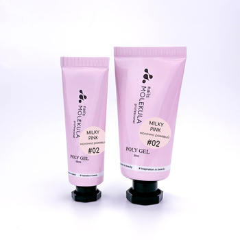 Molekula Professional Poly Gel Nr.02 Milky Pink, 15 ml