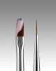 DARK Dwustronny pędzelek liner 10 mm/żel 12 mm