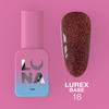 LUNAmoon baza hybrydowa Lurex Base Nr.18, 13 ml