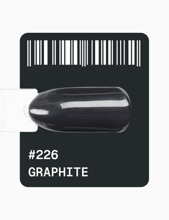 Adore Lakier Hybrydowy 226 Graphite, 12 ml