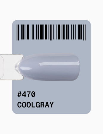 Adore Lakier Hybrydowy 470 Coolgray, 12 ml