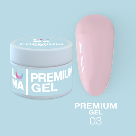 LUNAmoon Premium Gel Nr.11 - żel budujący, 15 ml