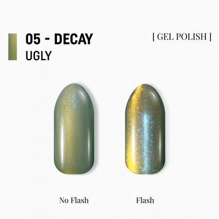  ADORE Lakier hybrydowy Cat's Eye Ugly U-05, 8 ml