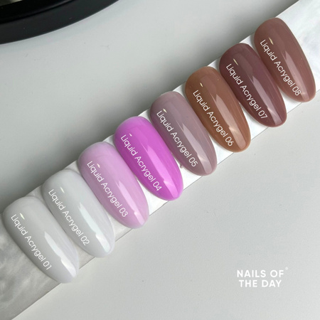NAILSOFTHEDAY Liquid Acrygel 07 - nude płynny akrylożel, 15 ml