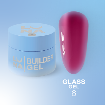 LUNAmoon Glass Gel nr.06 - żel witrażowy, 15 ml