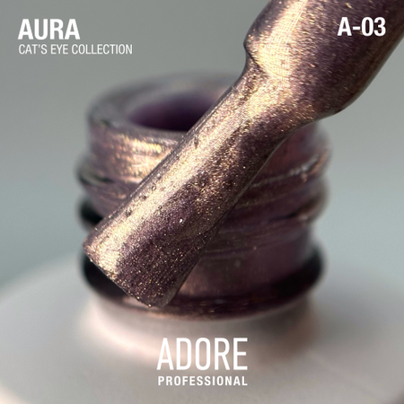 ADORE Lakier hybrydowy Cat's Eye Aura A-03, 8 ml