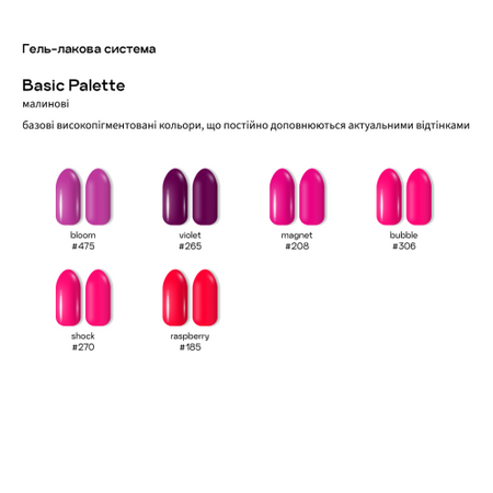 Adore Lakier Hybrydowy 265 Violet, 8 ml