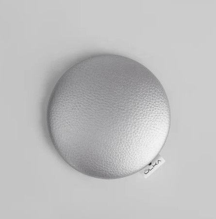 Poduszka podłokietnik ULKA 4 x 16 cm srebrna
